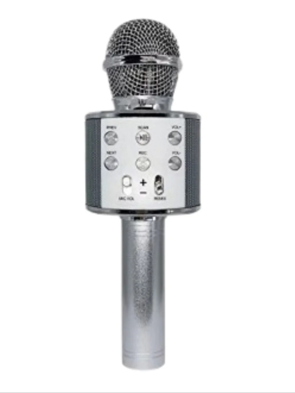 Gabba Goods Bluetooth Karaoke Wireless Hand Held Speaker Microphone